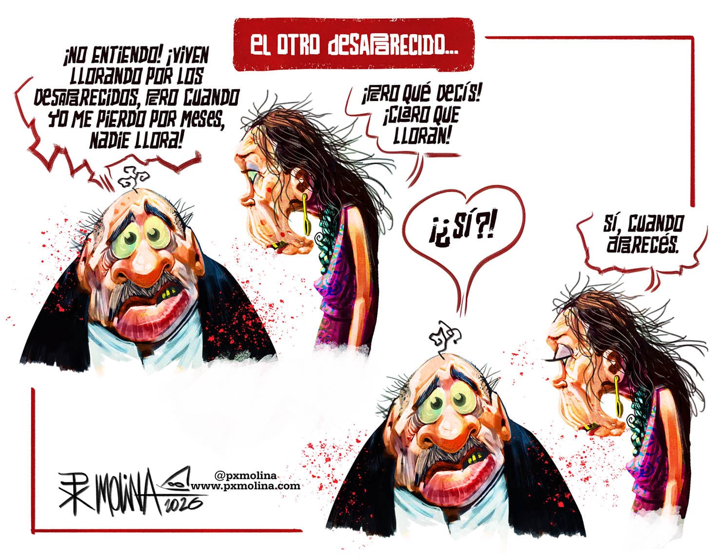 Caricatura del día | El otro desaparecido