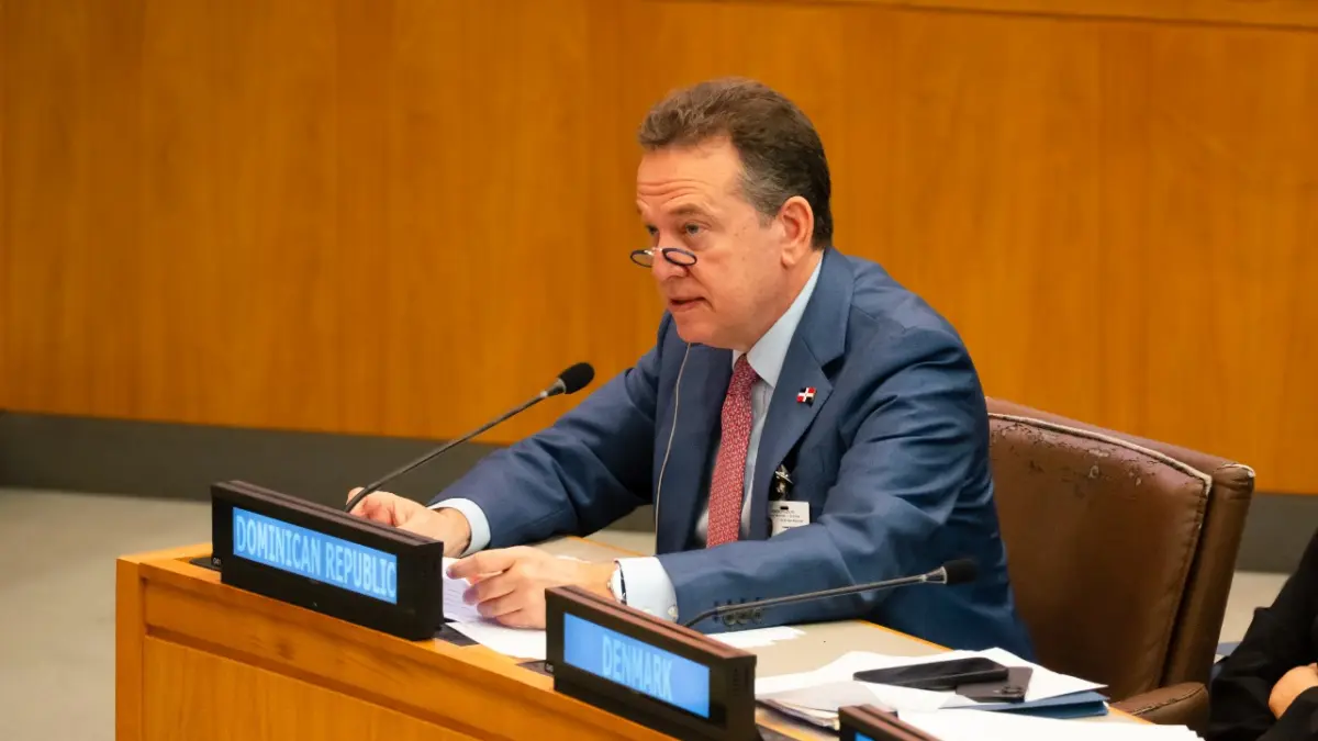Canciller Víctor Bisonó pide en la ONU más recursos y tropas para Haití