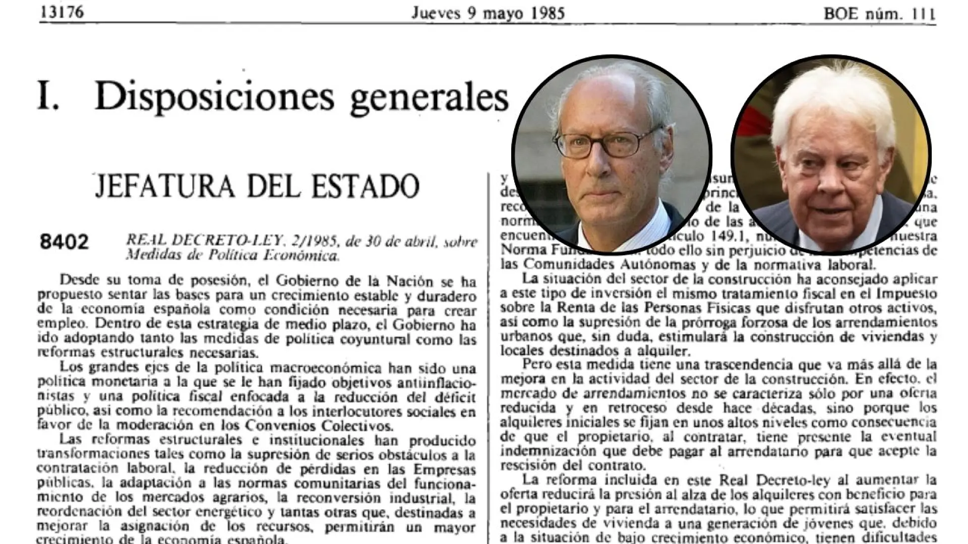 Los dos decretos aprobados por el PSOE que limitaron la renta antigua: sin ellos la situación de Maricarmen hubiera sido otra