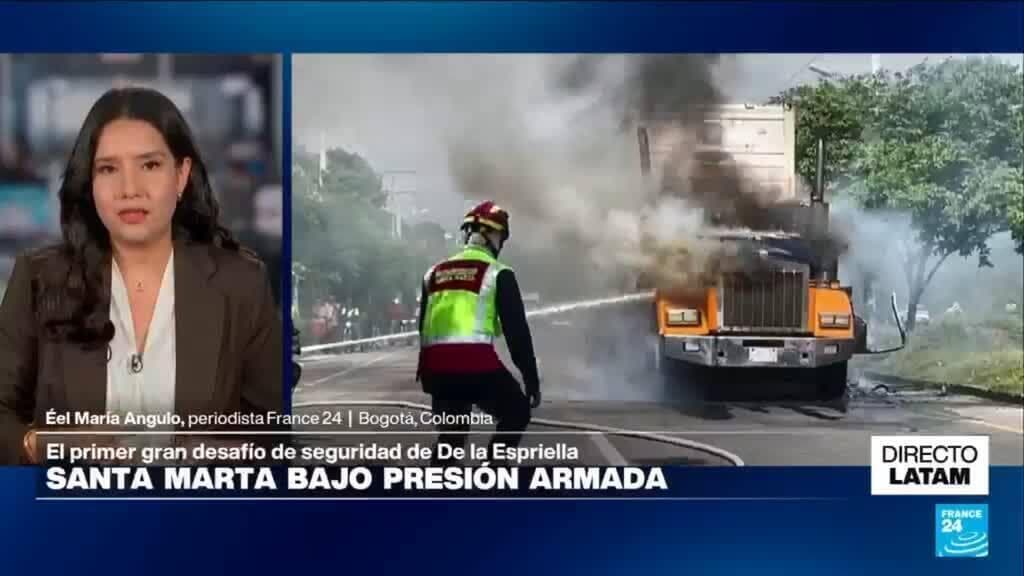 Directo Latam y el paro armado y el repunte de violencia en Santa Marta, punto turístico de Colombia