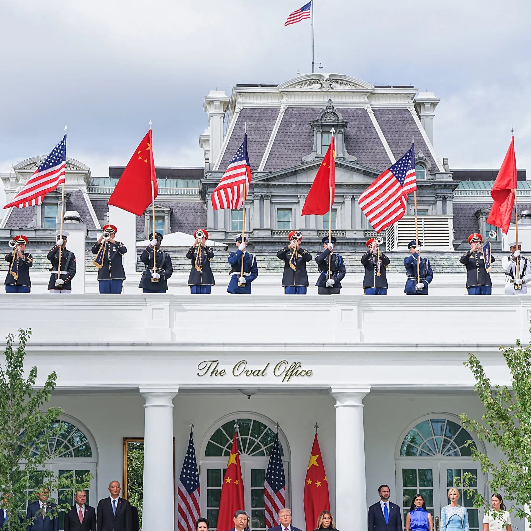 Trump Hosts China’s Leader for a State Visit